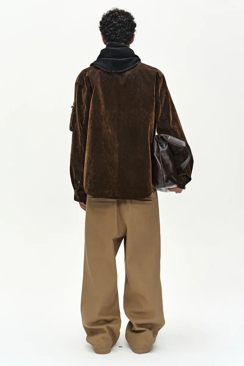 FLOCK VELVET PADDED SHIRT 8