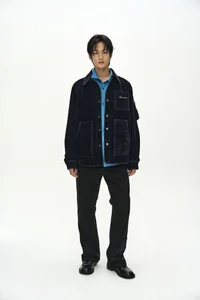 FLOCK VELVET PADDED SHIRT thumb 1