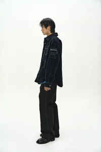 FLOCK VELVET PADDED SHIRT thumb 3
