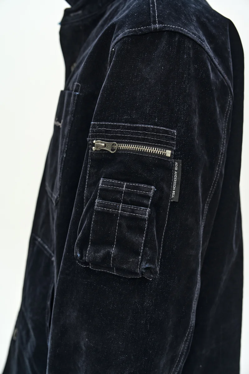 FLOCK VELVET PADDED SHIRT 7