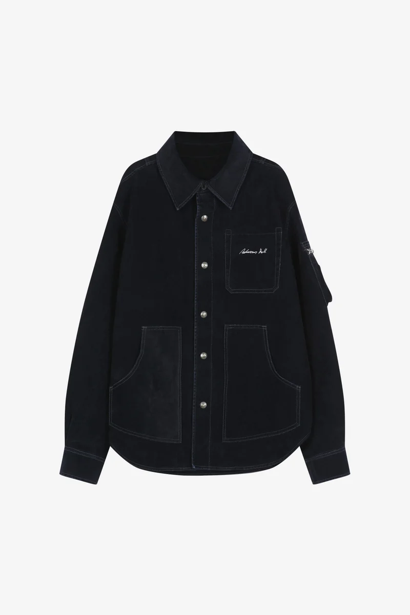 FLOCK VELVET PADDED SHIRT 8