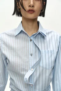 SPLIT-STRIPE CONTOUR SHIRT thumb 7