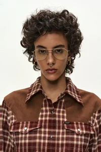 CHECKERED WESTERN PATCHED SHIRT thumb 6