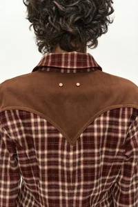 CHECKERED WESTERN PATCHED SHIRT thumb 8