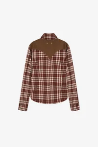 CHECKERED WESTERN PATCHED SHIRT thumb 11