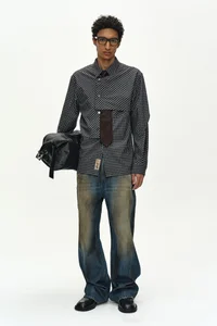 MAEY CHECK LAYERED SHIRT thumb 1