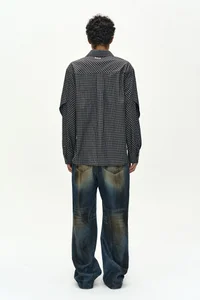 MAEY CHECK LAYERED SHIRT thumb 4