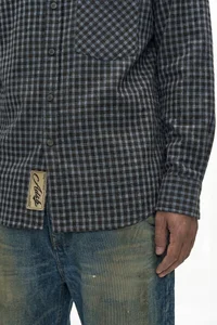 MAEY CHECK LAYERED SHIRT thumb 5