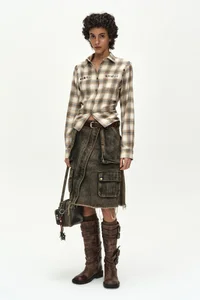 CHECK STUDDED CONTOUR SHIRT thumb 8