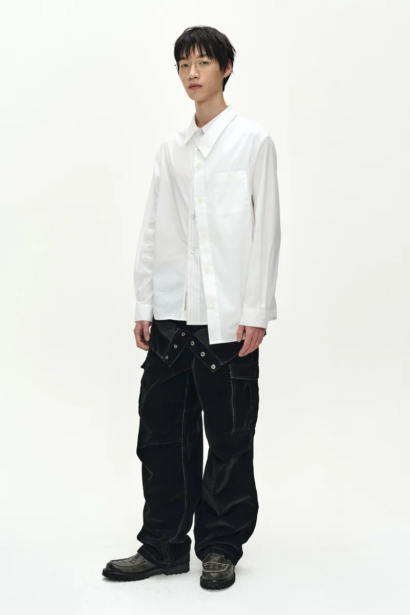 ASYMMETRIC LAYERED SHIRT 2