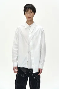 ASYMMETRIC LAYERED SHIRT thumb 4