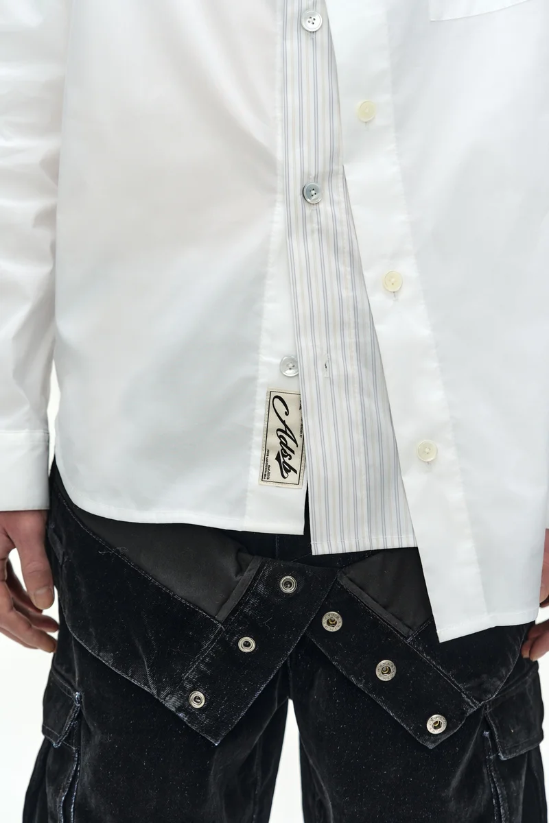 ASYMMETRIC LAYERED SHIRT 6