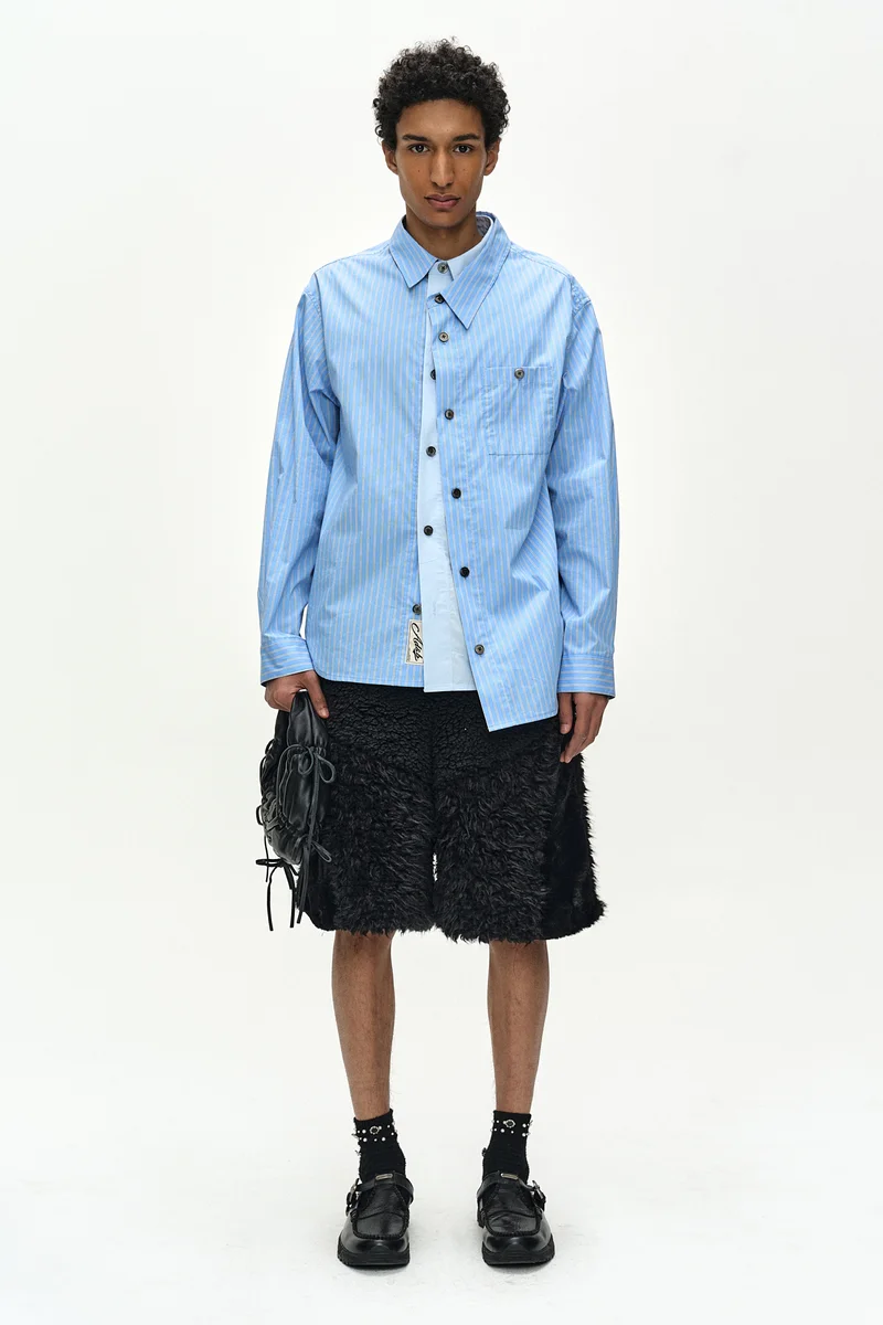 ASYMMETRIC LAYERED SHIRT 1