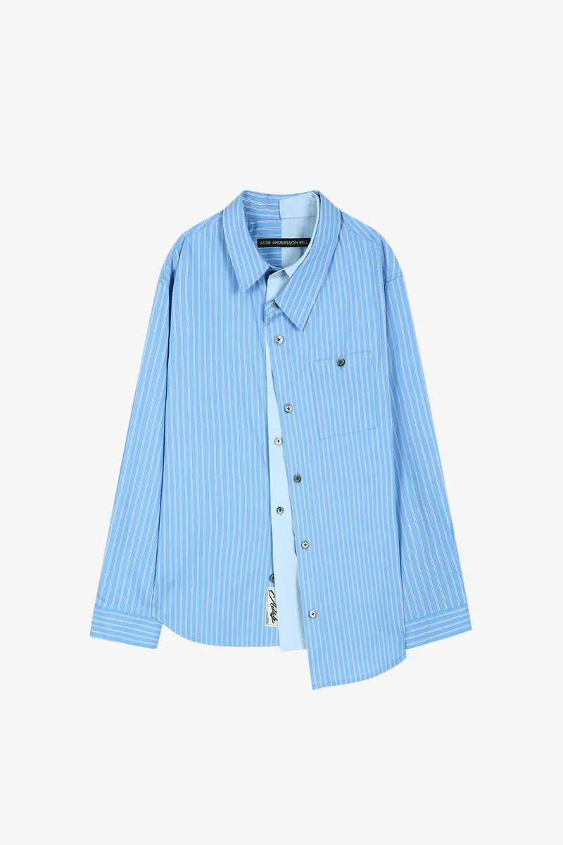ASYMMETRIC LAYERED SHIRT 8