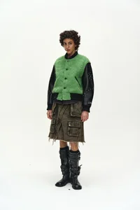 CARGO POCKET WRAP SKIRT thumb 2