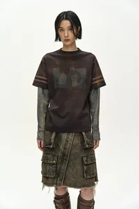 CARGO POCKET WRAP SKIRT thumb 7