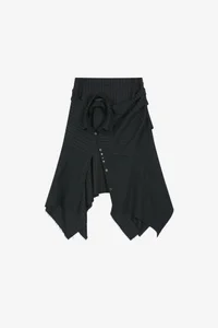 SUE WRAPPED SHIRT ASYMMETRIC SKIRT thumb 9