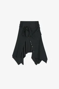 SUE WRAPPED SHIRT ASYMMETRIC SKIRT thumb 10