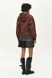DOUBLE BELT PRINTED MINI SKIRT thumb 3