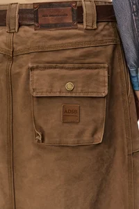 CARGO POCKET WRAP SKIRT thumb 8