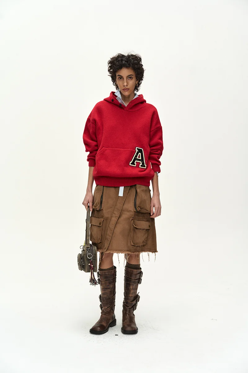 CARGO POCKET WRAP SKIRT 9