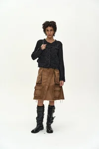 CARGO POCKET WRAP SKIRT thumb 10