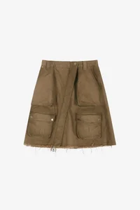 CARGO POCKET WRAP SKIRT thumb 12