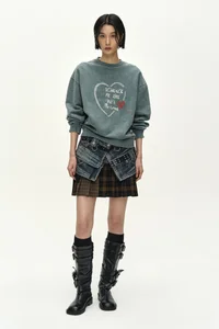 (ESSENTIAL) UNISEX HEART FIX SWEATSHIRT thumb 1