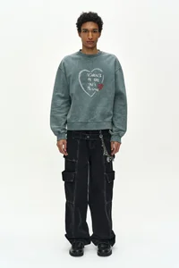 (ESSENTIAL) UNISEX HEART FIX SWEATSHIRT thumb 2