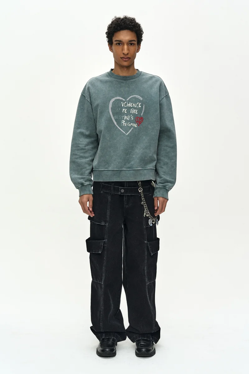 (ESSENTIAL) UNISEX HEART FIX SWEATSHIRT 2
