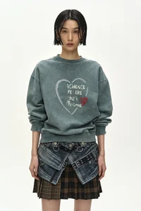 (ESSENTIAL) UNISEX HEART FIX SWEATSHIRT thumb 5