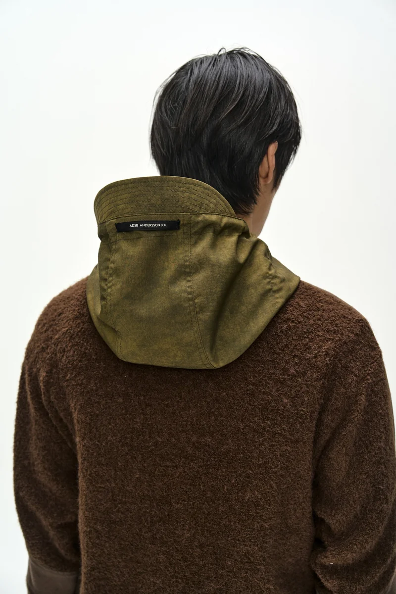ORTE TERRY HALF ZIP UP HOODIE 7