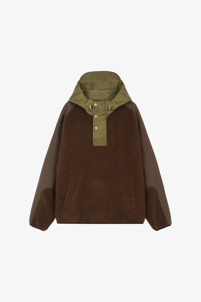 ORTE TERRY HALF ZIP UP HOODIE 9