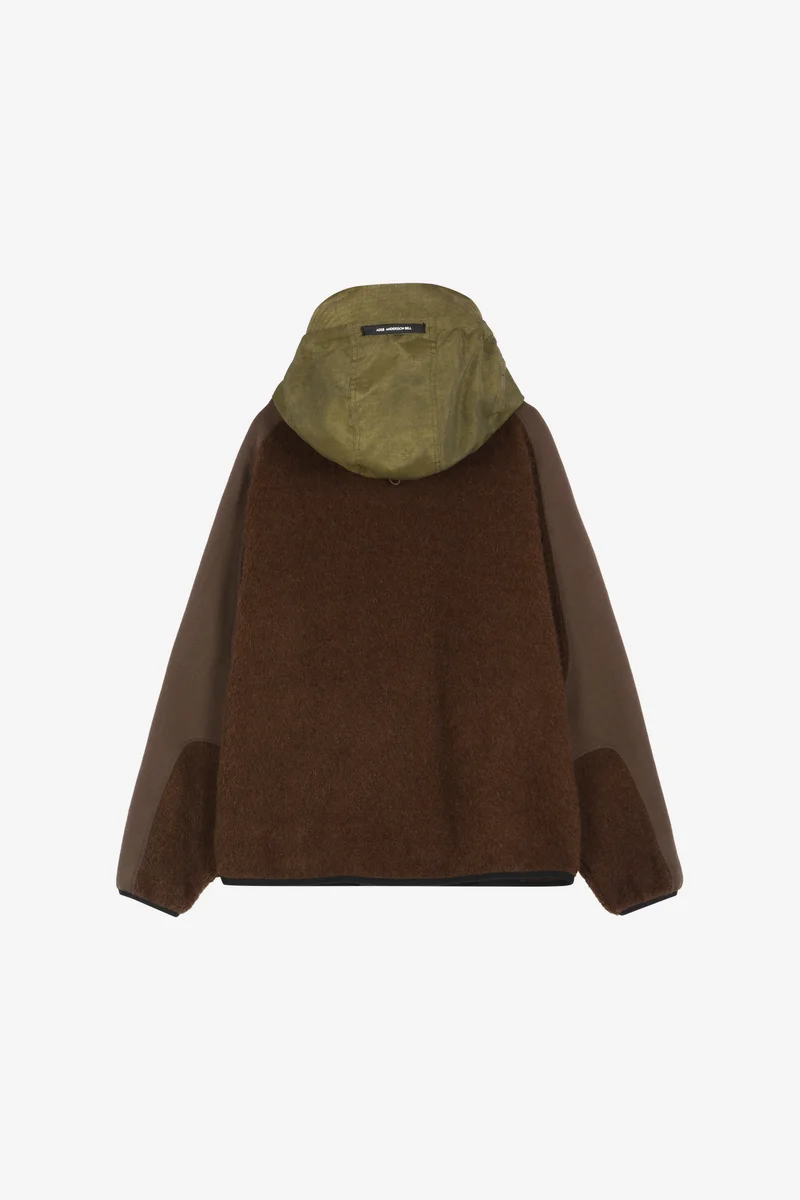 ORTE TERRY HALF ZIP UP HOODIE 10