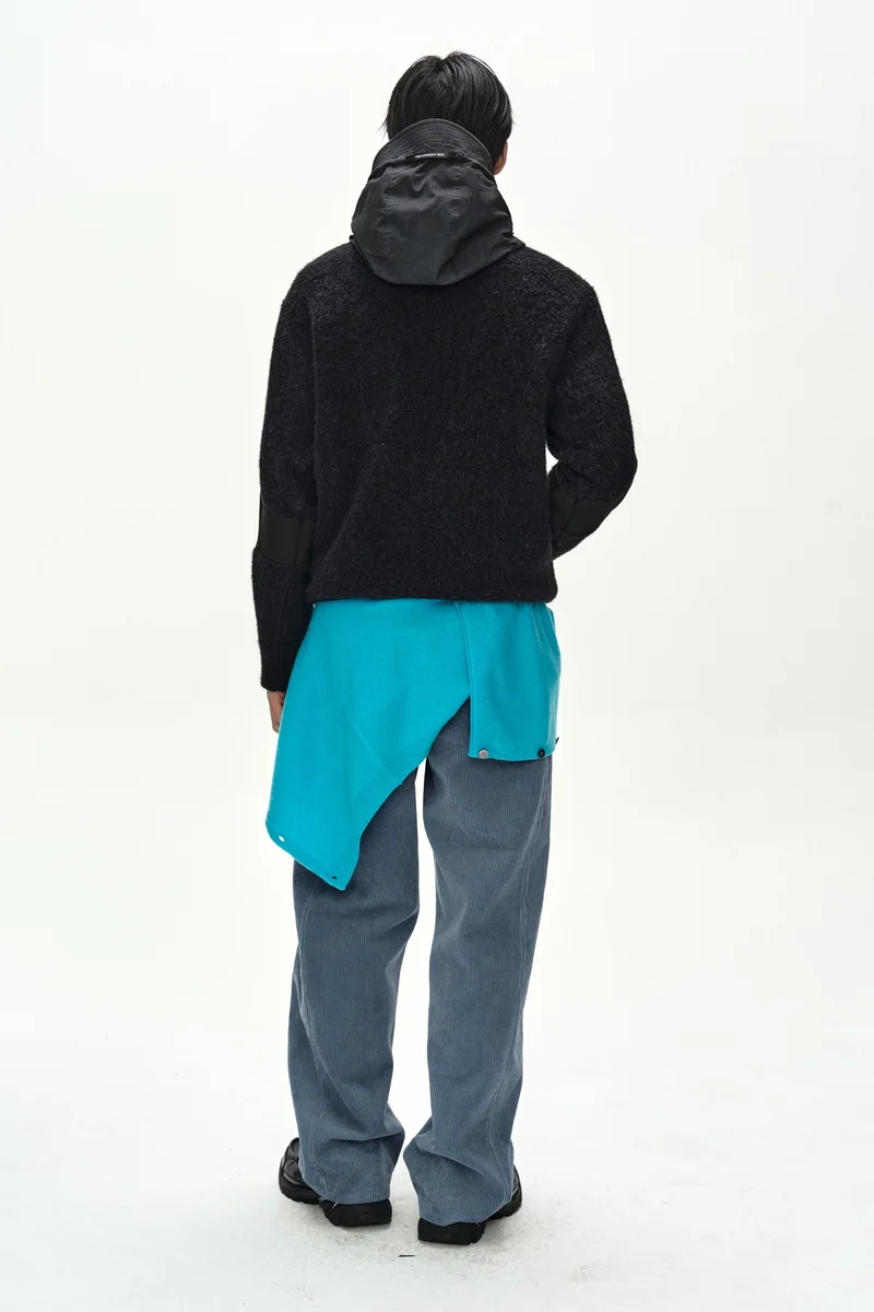 ORTE TERRY HALF ZIP UP HOODIE 3