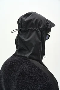 ORTE TERRY HALF ZIP UP HOODIE thumb 5