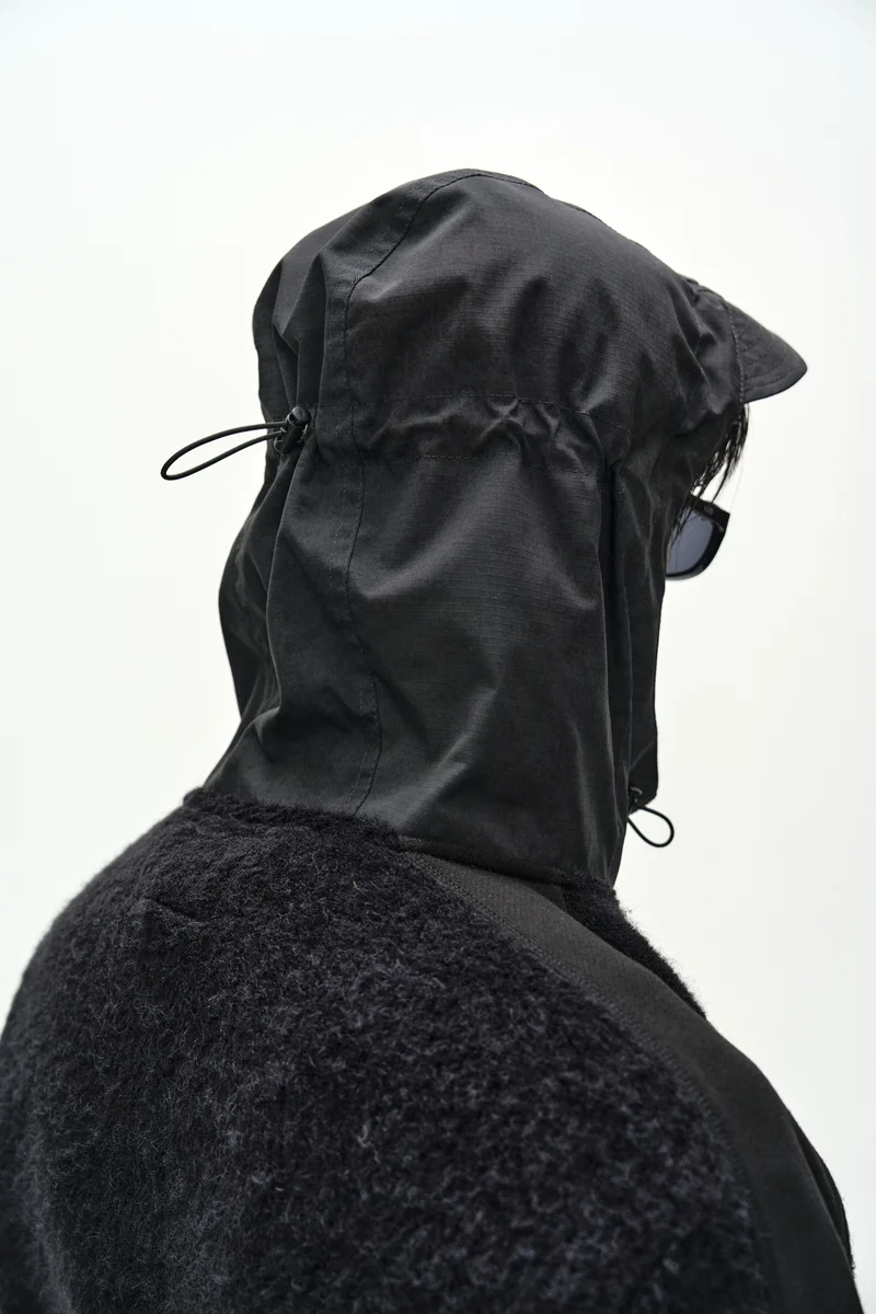 ORTE TERRY HALF ZIP UP HOODIE 5