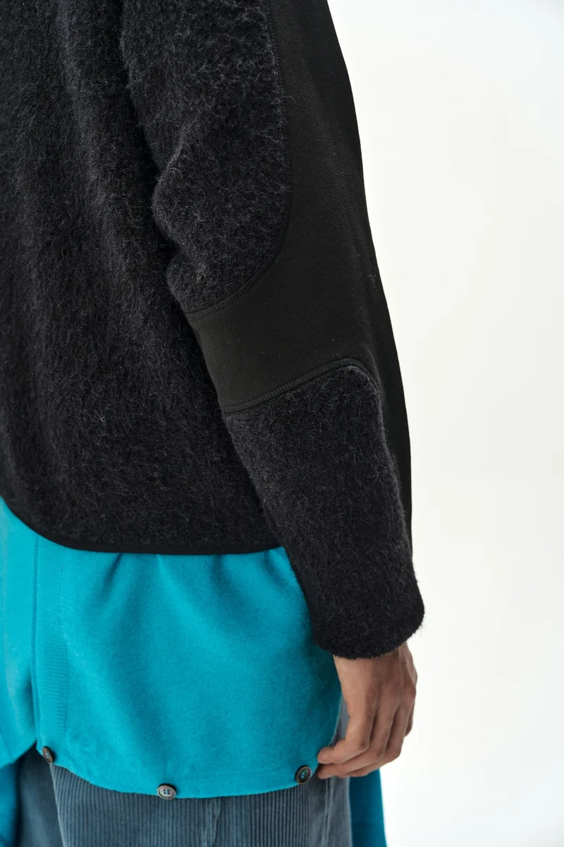 ORTE TERRY HALF ZIP UP HOODIE 6