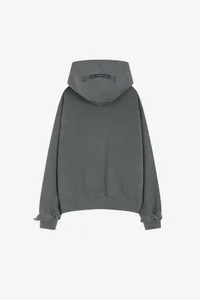 RAW-CUT STUDDED ZIP-UP HOODIE thumb 10