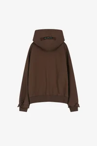 RAW-CUT STUDDED ZIP-UP HOODIE thumb 2