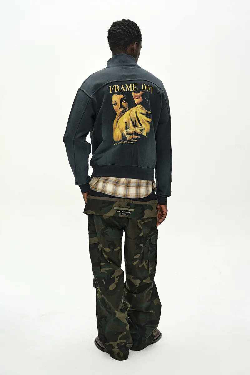 FRAME 001 HIGH-NECK ZIP UP 1