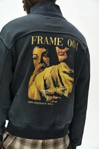 FRAME 001 HIGH-NECK ZIP UP thumb 9