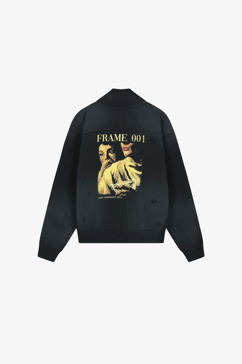 FRAME 001 HIGH-NECK ZIP UP 11