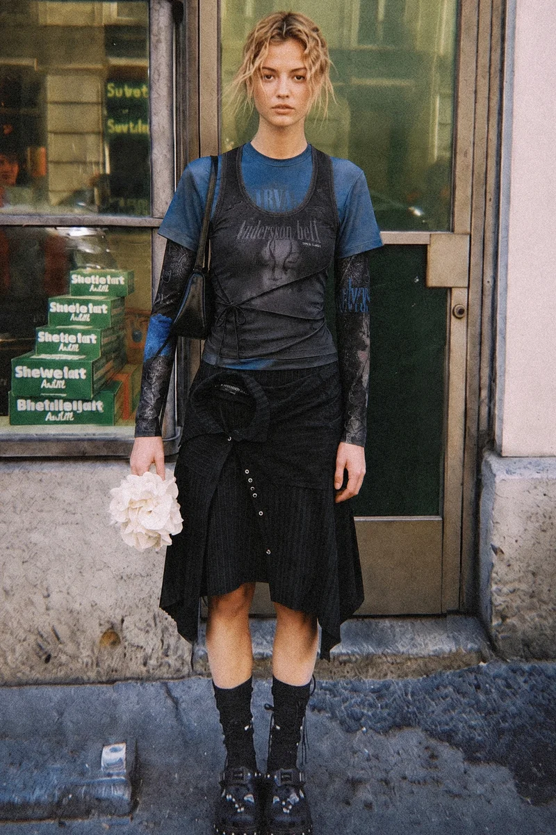 ROCK ARCHIVE LAYERED T-SHIRT 1