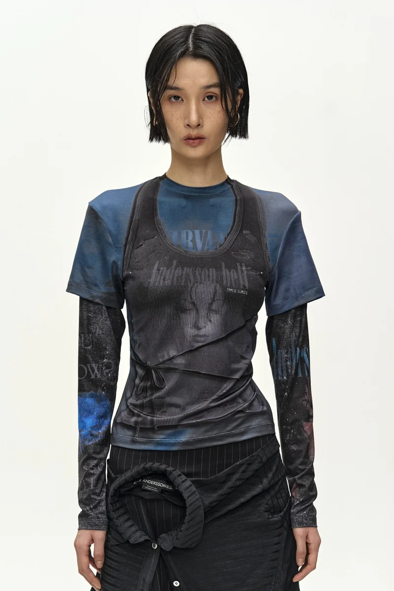 ROCK ARCHIVE LAYERED T-SHIRT 4