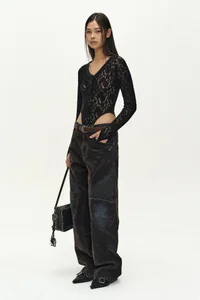 LACE MESH BODYSUIT thumb 2
