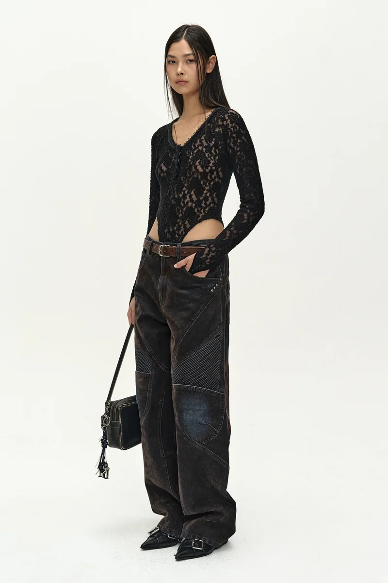 LACE MESH BODYSUIT 2
