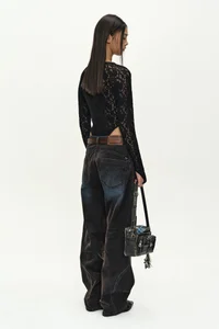 LACE MESH BODYSUIT thumb 3