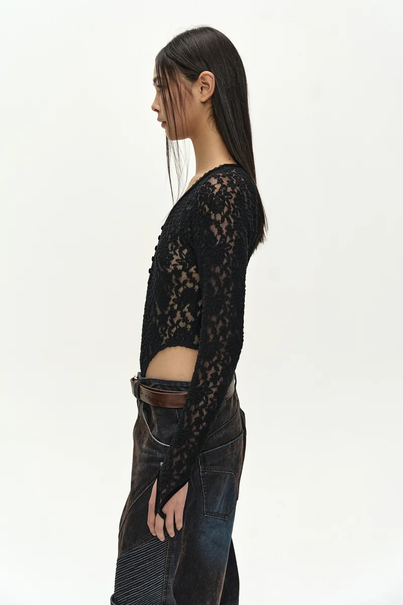 LACE MESH BODYSUIT 6