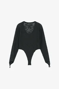 LACE MESH BODYSUIT thumb 11